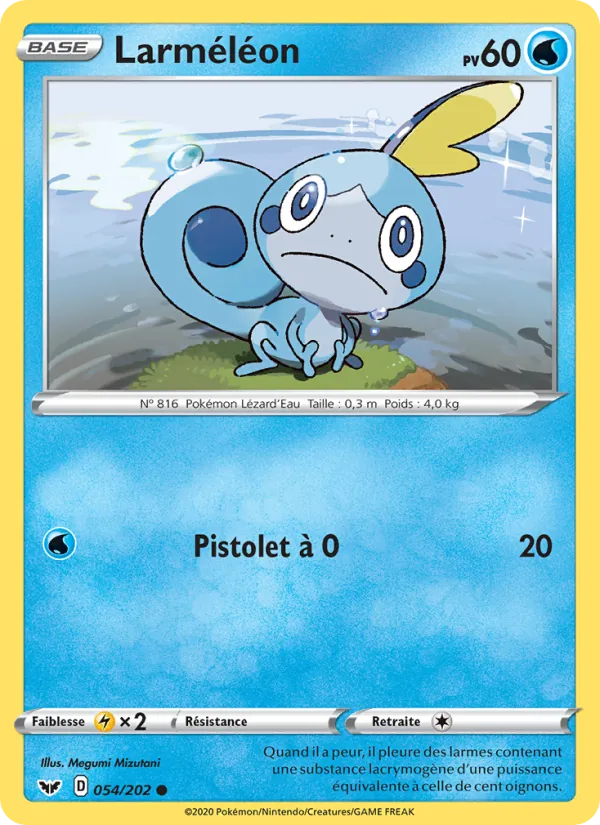 Larméléon, Épée et Bouclier No. 54