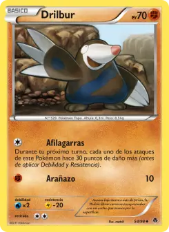 Drilbur, Fuerzas Emergentes Nº 54 Normal