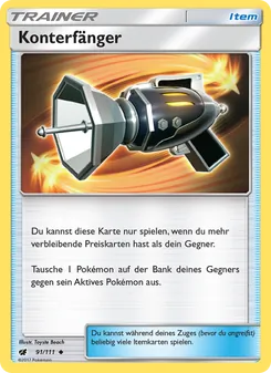 Konterfänger, Aufziehen der Sturmröte No. 91 Normal