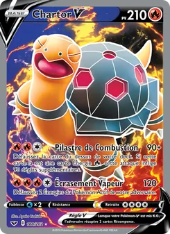 Chartor V, Épée et Bouclier Nº 188 Holo