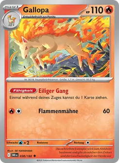 Gallopa, Ewige Rivalen No. 030 Normal