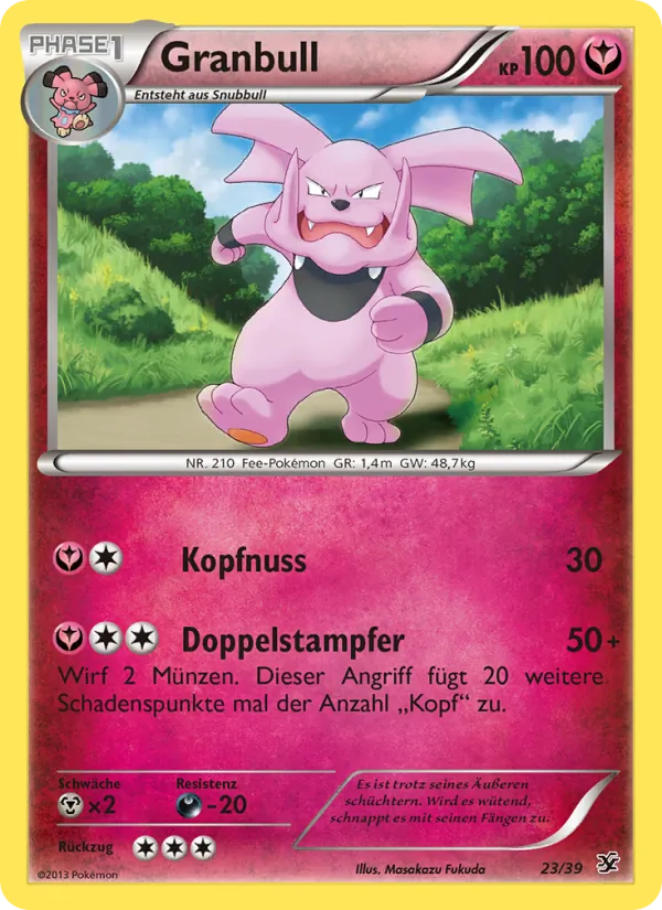 Granbull, Willkommen in Kalos No. 23