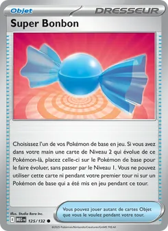 Super Bonbon, Méga-Évolution No. 125 Normal