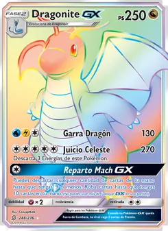 Dragonite GX, Mentes Unidas No. 248 Normal