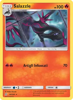 Salazzle, Sintonia Mentale Nº 34 Normal