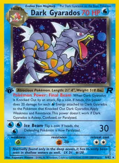 Dark Gyarados, Team Rocket No. 8