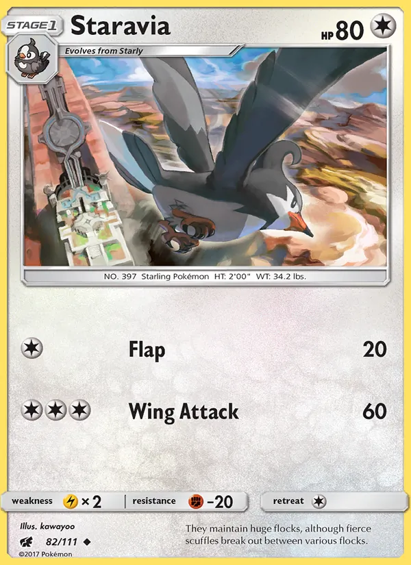 Staravia, Crimson Invasion No. 82