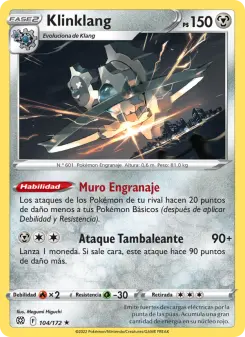 Klinklang, Astros Brillantes No. 104 Normal