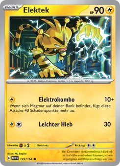 Elektek, 151 Nº 125 Normal