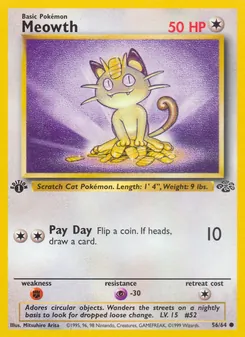 Meowth, Jungle No. 56 Normal