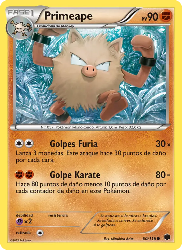 Primeape, Glaciación Plasma No. 60