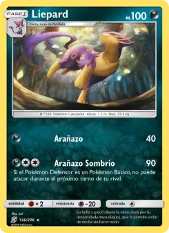 Liepard, Mentes Unidas Nº 136 Normal