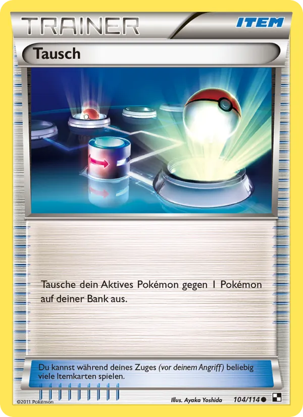 Tausch, Schwarz & Weiß No. 104