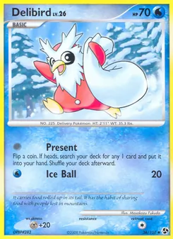 Delibird, Great Encounters Nº 36 Normal