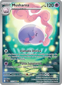 Musharna, Fulgor Negro No. 117 Holo