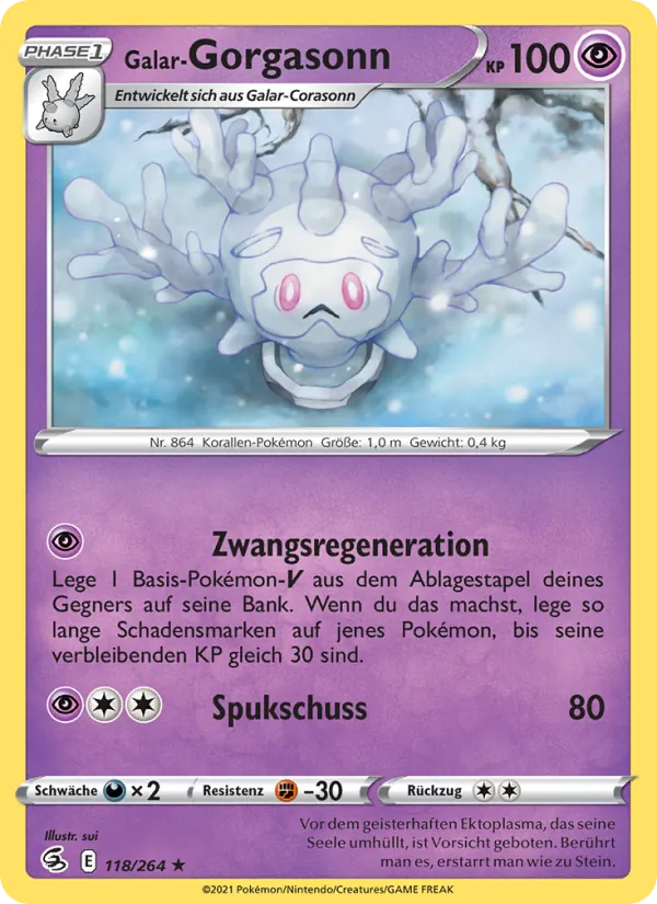 Galar-Gorgasonn, Fusions Angriff Nº 118