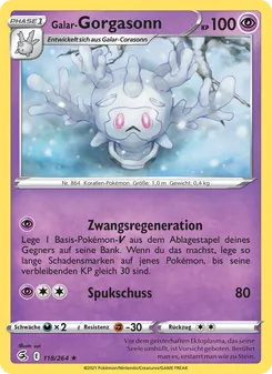 Galar-Gorgasonn, Fusions Angriff Nº 118 Normal