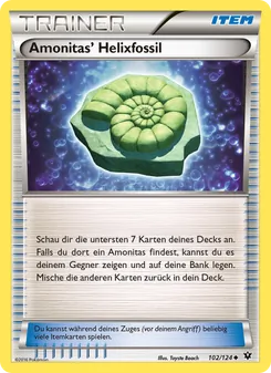 Amonitas Helixfossil, Schicksalsschmiede No. 102 Normal
