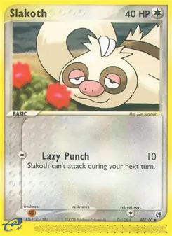 Slakoth, Sandstorm No. 80 Normal