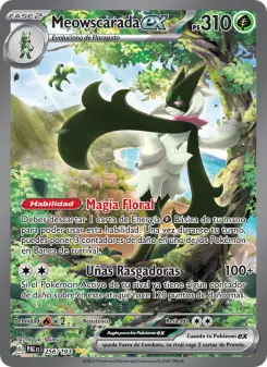 Meowscarada ex, Evoluciones en Paldea No. 256 Holo