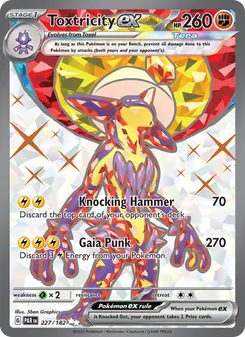 Toxtricity ex, Paradox Rift Nº 227 Holo