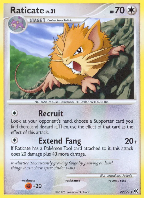 Raticate, Arceus No. 29