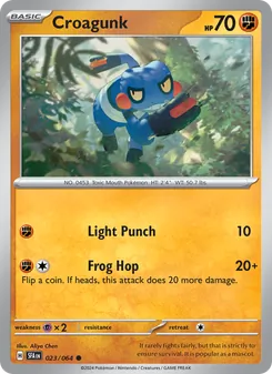 Croagunk, Shrouded Fable Nº 023 Normal