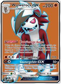 Wolwerock GX, Stunde der Wächter Nº 138 Normal