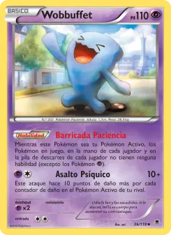 Wobbuffet, Fuerzas Fantasmales Nº 36 Normal