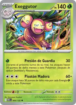 Exeggutor, Megaevolución No. 005 Normal