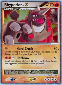 Rhyperior, DP Black Star Promos Nº DP29 Holo