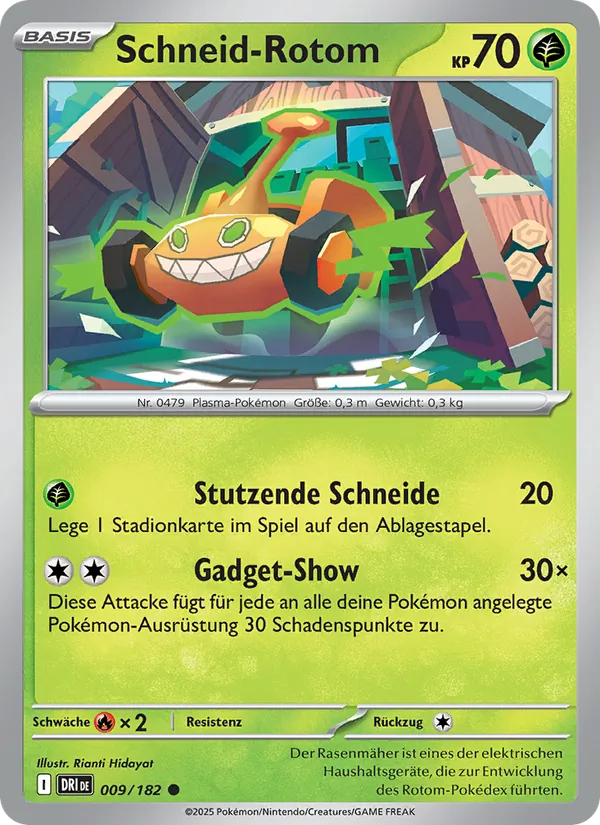 Schneid-Rotom, Ewige Rivalen Nº 009