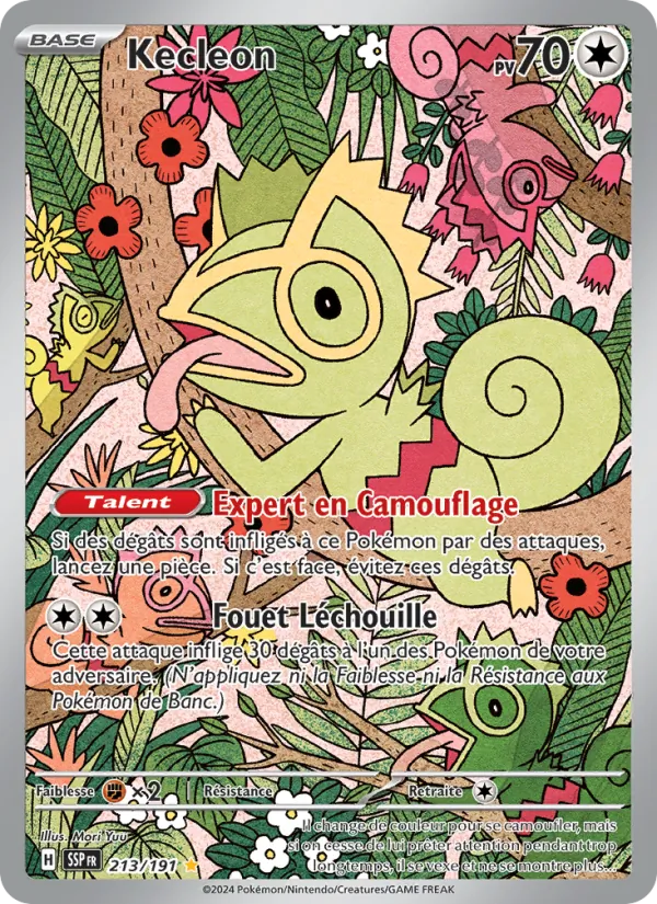 Kecleon, Étincelles Déferlantes No. 213