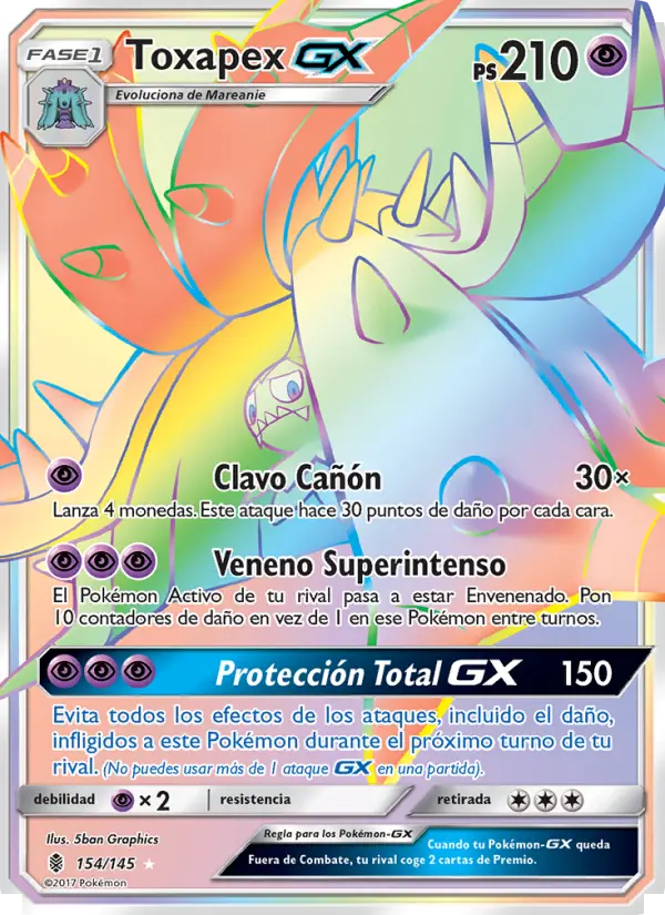 Toxapex GX, Albor de Guadianes No. 154