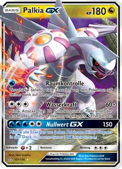 Palkia GX, Ultra-Prisma Nº 101 Normal
