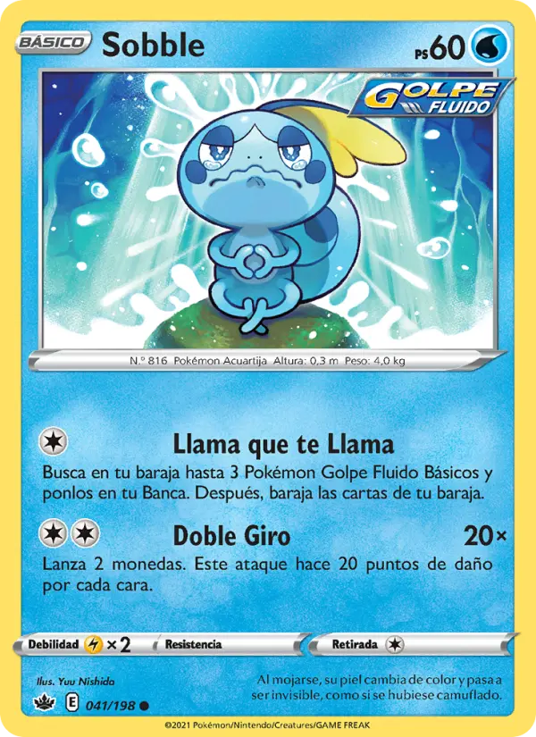 Sobble, Reinado Escalofriante Nº 41