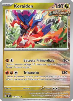Koraidon, Cronoforze Nº 119 Normal
