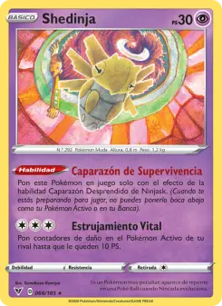 Shedinja, Voltaje Vívido Nº 66 Normal
