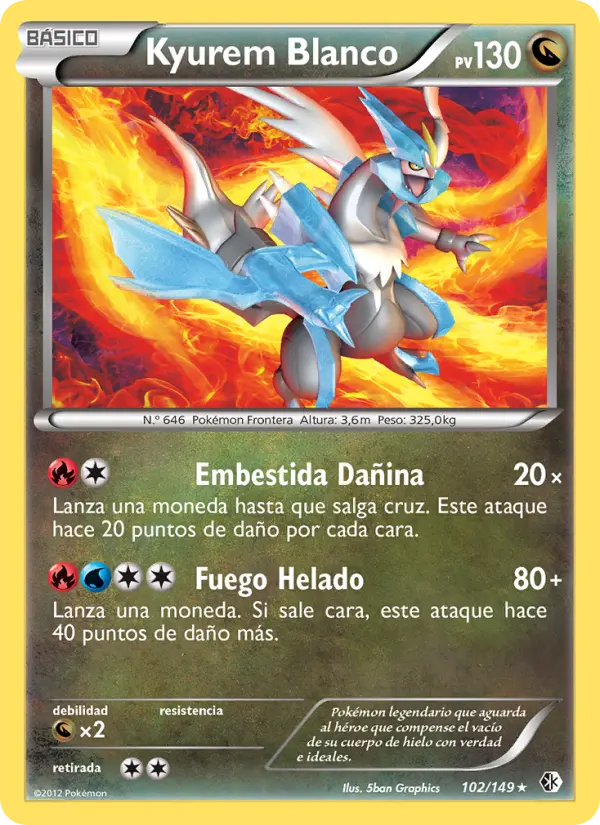 Kyurem Blanco, Fronteras Cruzadas No. 102
