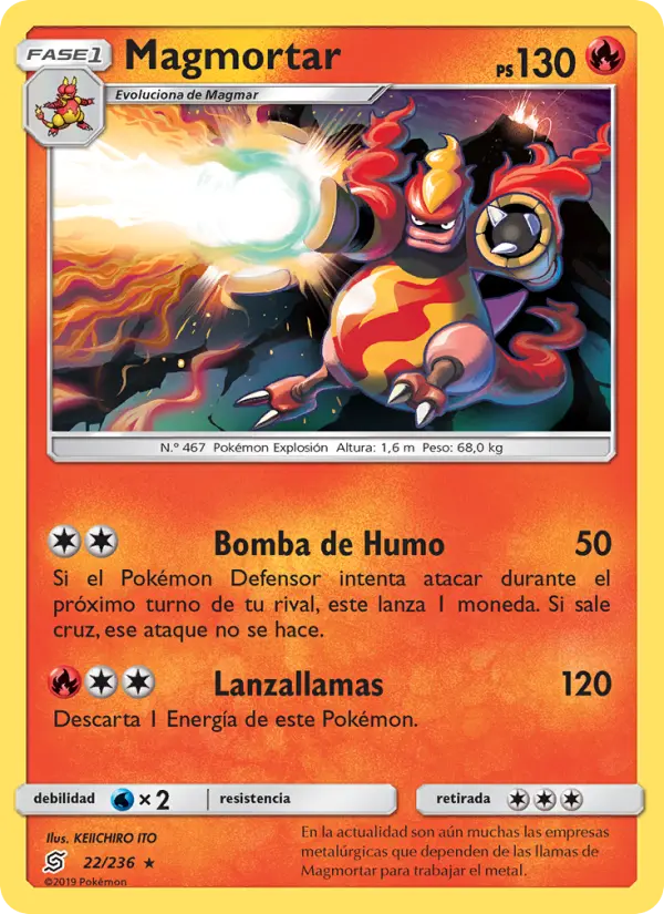 Magmortar, Mentes Unidas No. 22