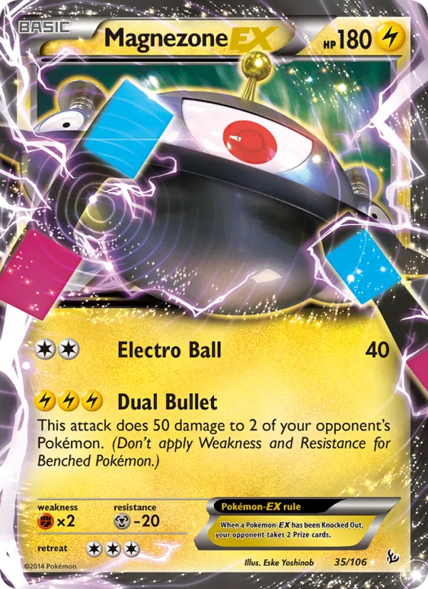 Magnezone EX, Flashfire No. 35