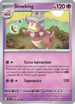 Slowking, Corona Astrale Nº 058 Normal