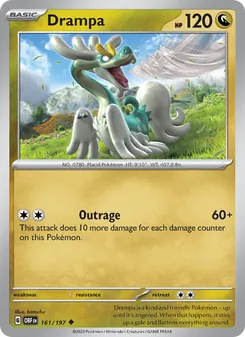 Drampa, Obsidian Flames Nº 161 Normal