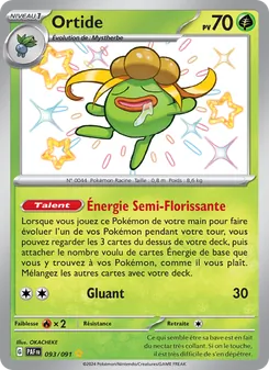 Ortide, Destinées de Paldea No. 093 Holo