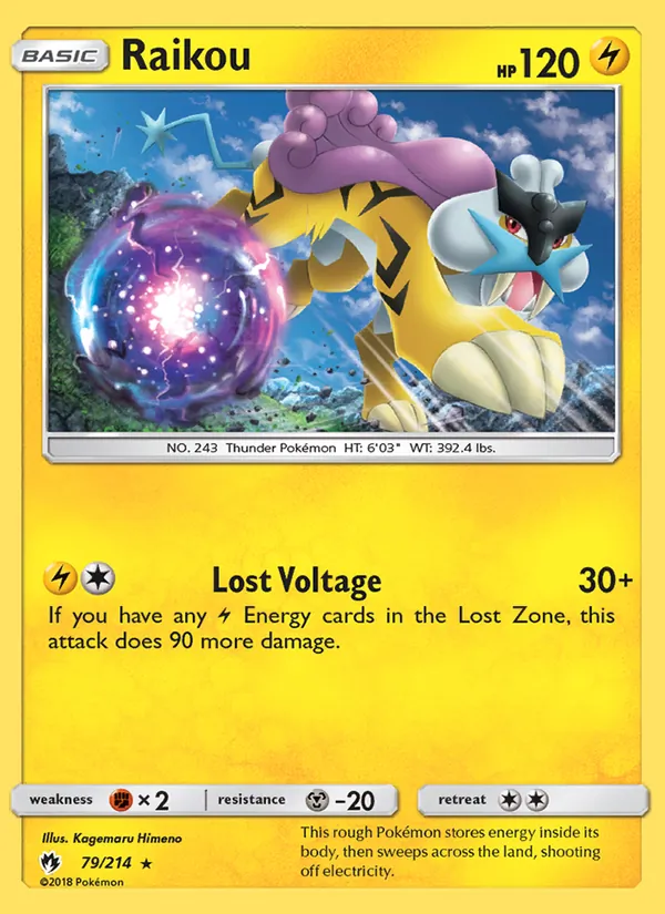 Raikou, Lost Thunder No. 79