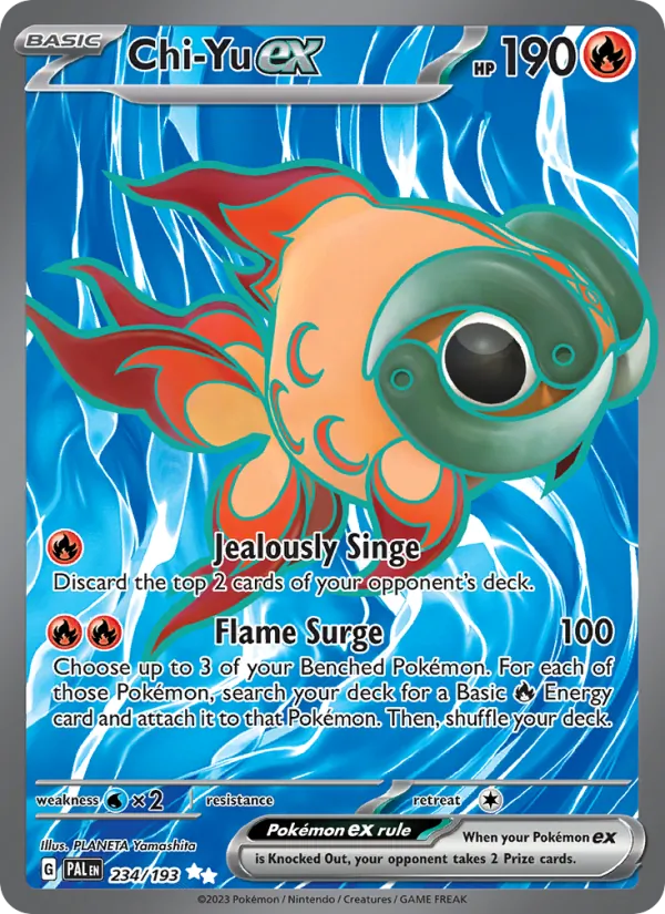 Chi-Yu ex, Paldea Evolved No. 234