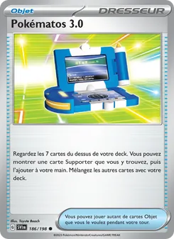 Pokématos 3.0, Écarlate et Violet Nº 186 Normal