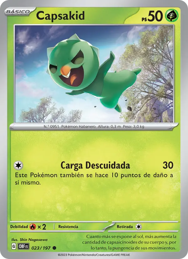 Capsakid, Llamas Obsidianas No. 023