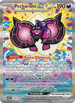 Pecharunt ex, Festival Terastal ex Nº 219 Normal