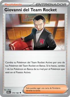 Giovanni del Team Rocket, Rivales Predestinados Nº 174 Normal